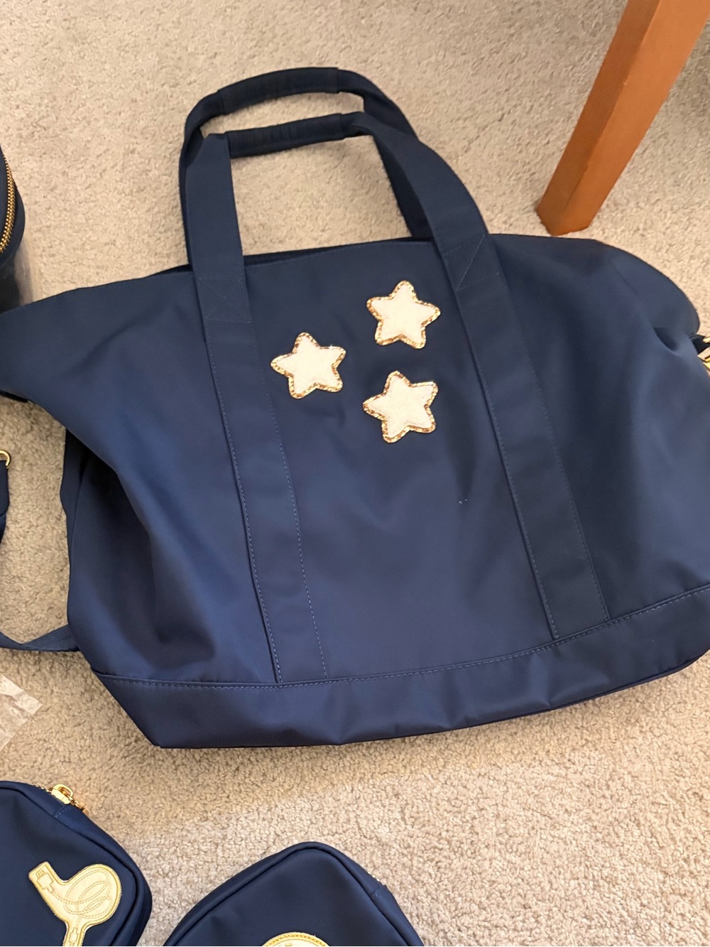 Stoney Clover Lane Sapphire Navy Tote